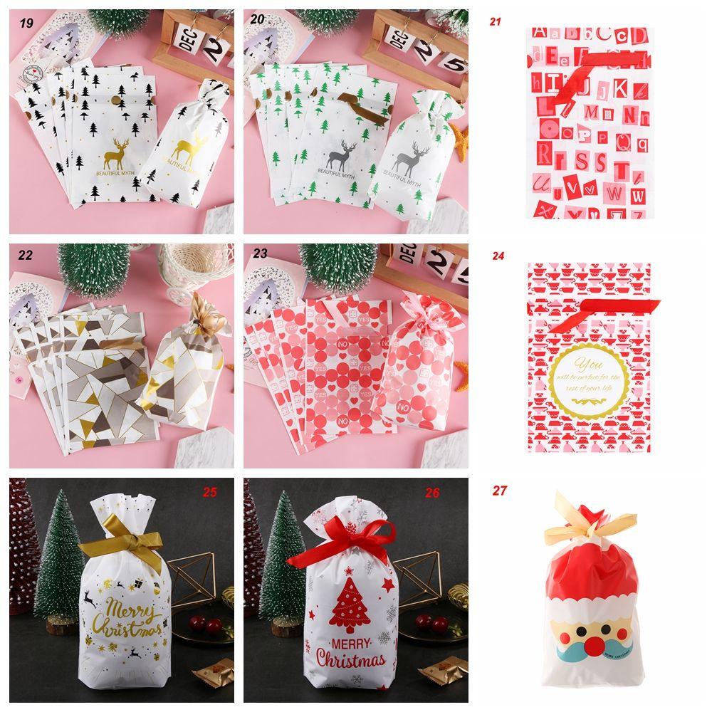 Túi Đựng Bánh Kẹo Làm Thủ Công Hình Tuần Lộc Trang Trí Giáng Sinh