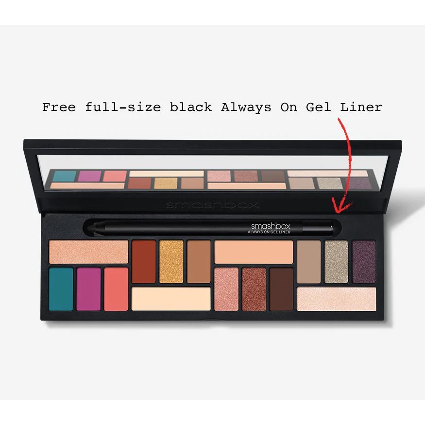 BẢNG PHẤN MẮT SMASHBOX COSMETICS L.A COVER SHOT EYESHADOW PALETTE 12.4G CHÍNH HÃNG - 3091