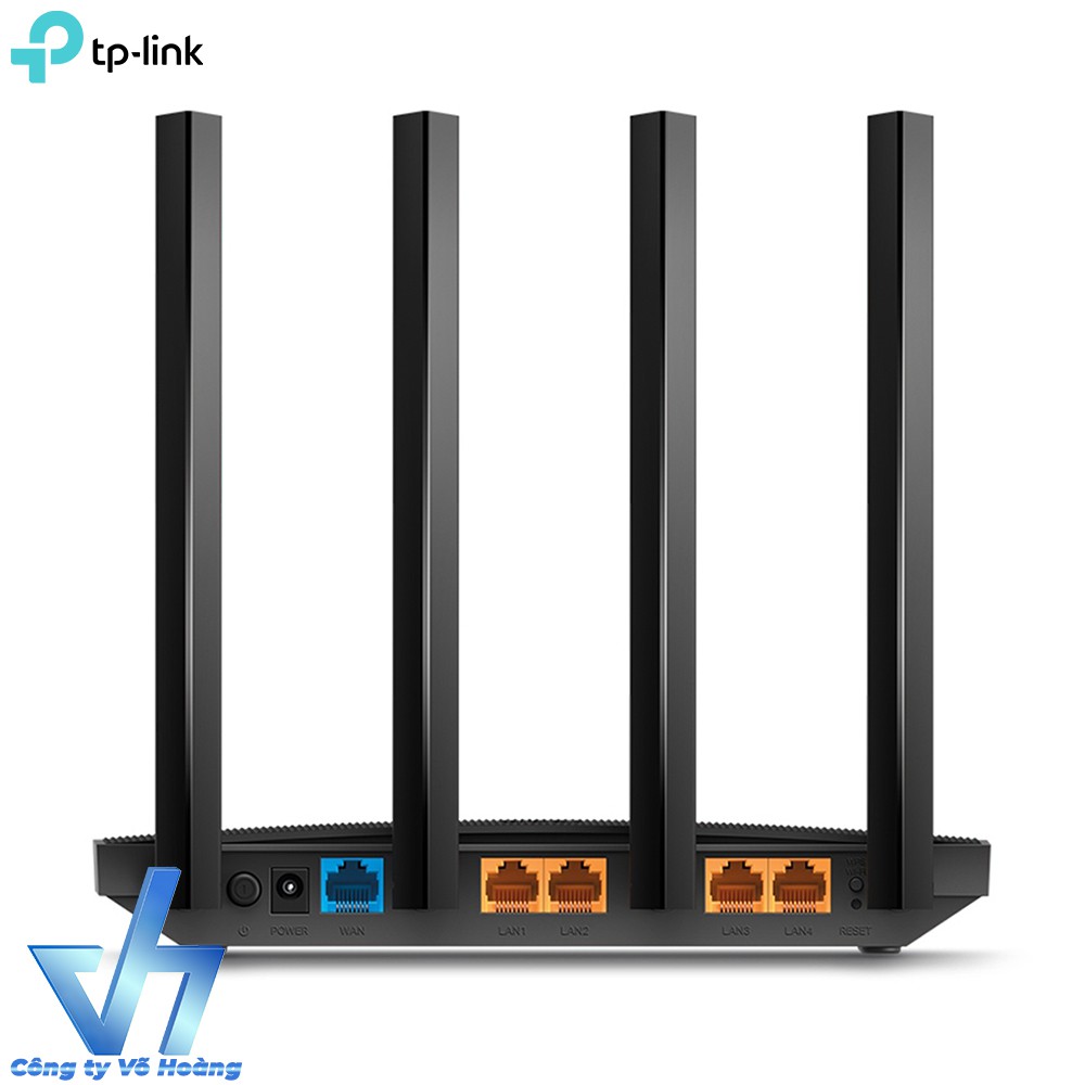 Router Wi-Fi TP-LINK ARCHER C80 - Wifi AC1900, tốc độ cực cao, công nghệ MU-MIMO, 4 ăng-ten