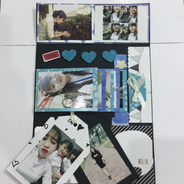 Thiệp ảnh Scrapbook