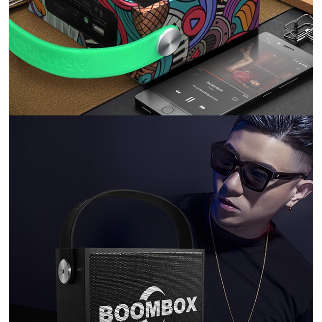 Loa Blutooth b0ombox phong cách hiphop cực chất
