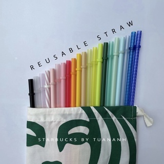 Ống Hút Starbucks Reusable Tái Sử Dụng