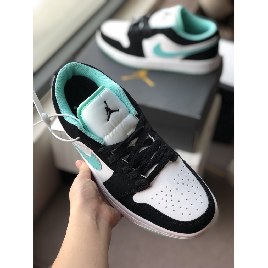 [More&amp;More] Giày Sneaker Cổ Thấp Jordan 1 Low phối màu Nõn chuối siêu đẹp MSN3328