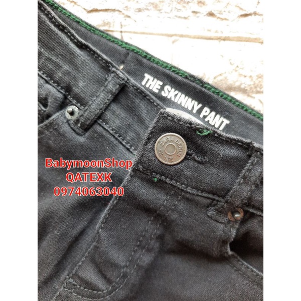 Quần Jean Bé Trai Skinny Z.a.r.a Màu Black Siêu Chất