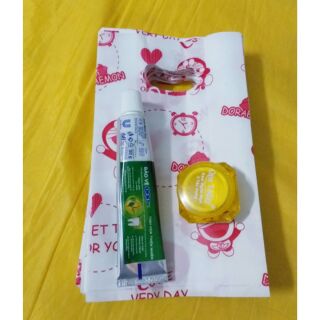 50 túi nilon in hình đôrêmon đựng son size 12×20