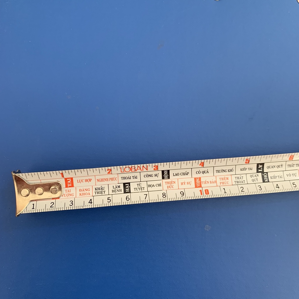 Thước Lỗ Ban Phong Thủy 5m