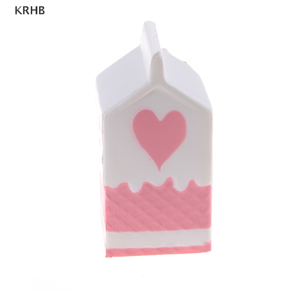 Đồ chơi squishy Giảm Stress Hình Hộp Sữa Dễ Thương Cho Bé Mới