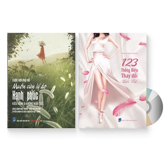 Sách - Combo: Cuộc đời phụ nữ: Muôn vàn lý do hạnh phúc + 123 Thông Điệp Thay Đổi Tuổi