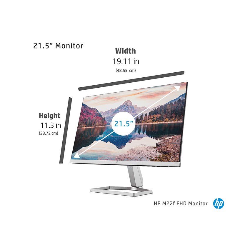 [Mã ELHP3TR giảm 12% đơn 500K] Màn Hình HP M22f 2E2Y3AA 21.5" inches FHD IPS