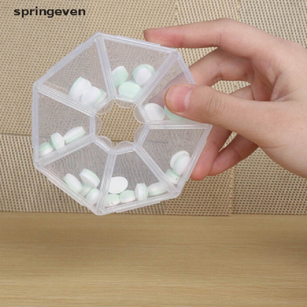 Hộp Đựng Thuốc 7 Ngày Có Giá Đỡ Tiện Lợi