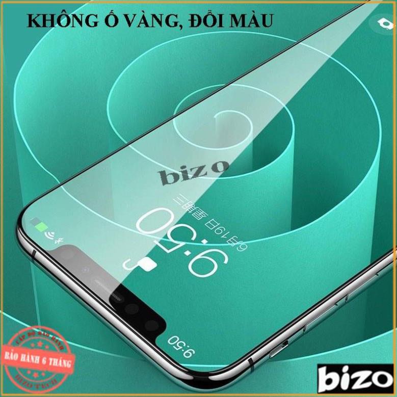 [CAO CẤP] Kính cường lực iphone chống vân tay, độ cứng 9H, màn hình ánh sáng xanh bảo vệ mắt