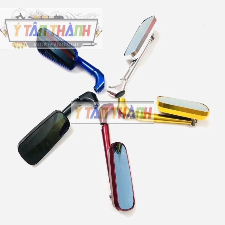 Kiếng Chiếu Hậu H2C Nhôm Dành Cho Xe Máy MS1072