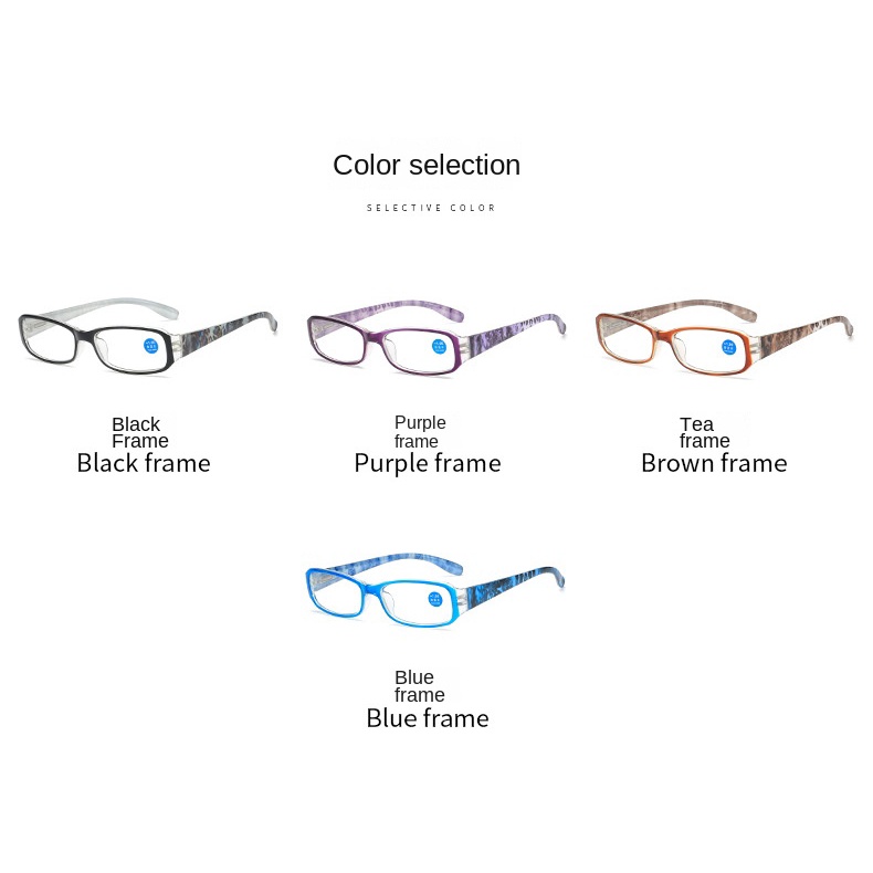 [+100°~+400°Kính Đọc Sách Chống Ánh Sáng Xanh Thiết Kế Thanh Lịch Thoải Mái Thời Trang Mùa Xuân Cho Nam Và Nữ