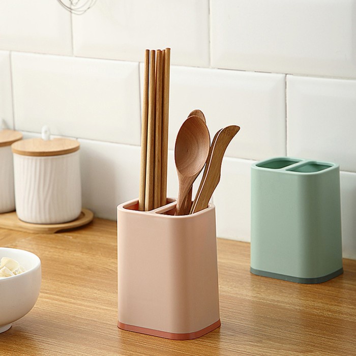 Giá Đỡ Dao Kéo Đa Năng Da10Dw1Fw Arami | Hộp Đũa Ăn - Màu Xanh Lá Cây Tr3Fr02Fr2