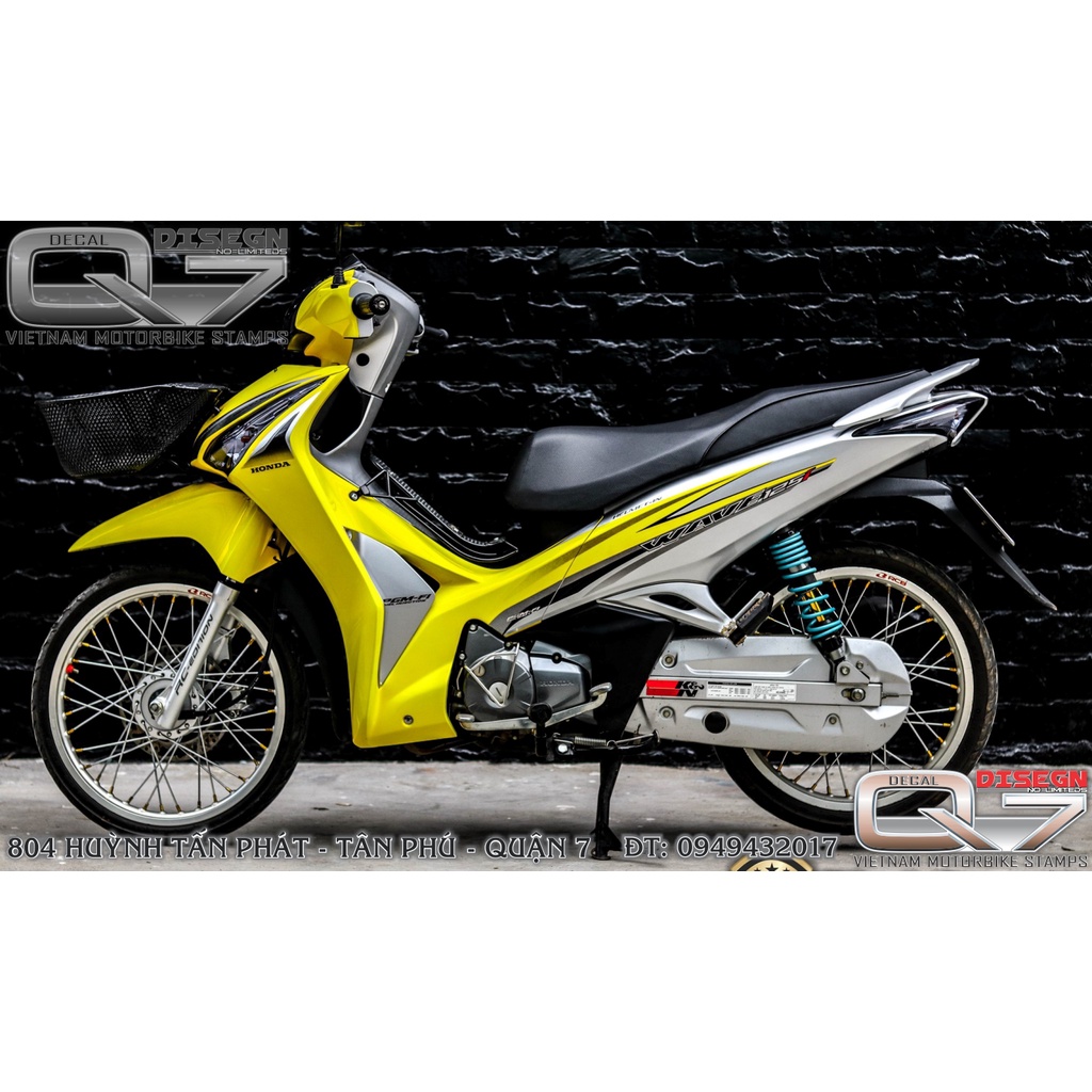 TEM RỜI FUTURE WAVE 125 VÀNG BẠC