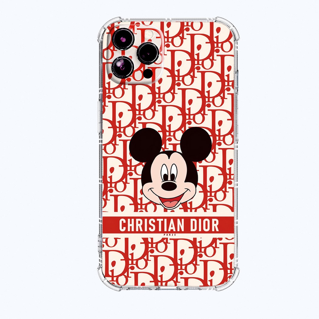 Ốp lưng iphone trong chống sốc Dior bảo vệ camera cho iphone 14 13 pro max 11 12 pro max mini x r s max 6 s 7 8 plus