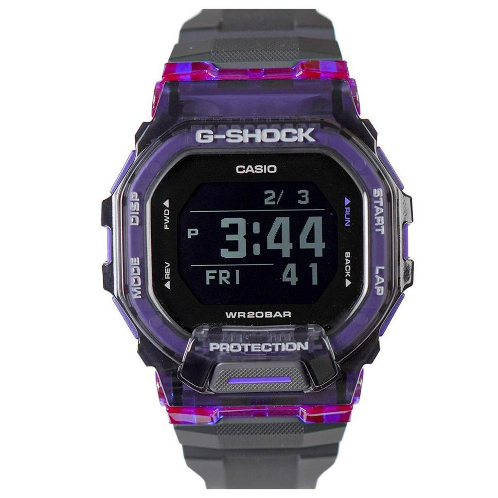 Đồng Hồ Điện Tử Nam Casio G-Shock WATCHSTORE GBD-200SM-1A6DR Thiết Kế Mặt Kính Khoáng 46mm Phong Cách Trẻ Trung