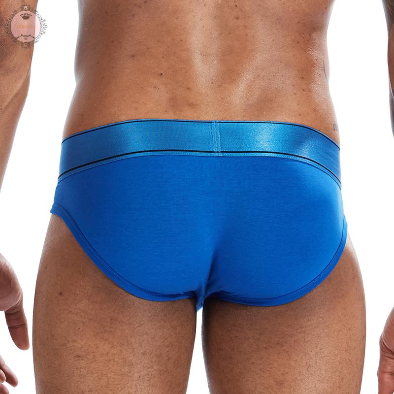 Men Male Underwear Low rise Bulge Plus size Panties Knickers Elastic waist Men Male Thongs Lingerie Underpants