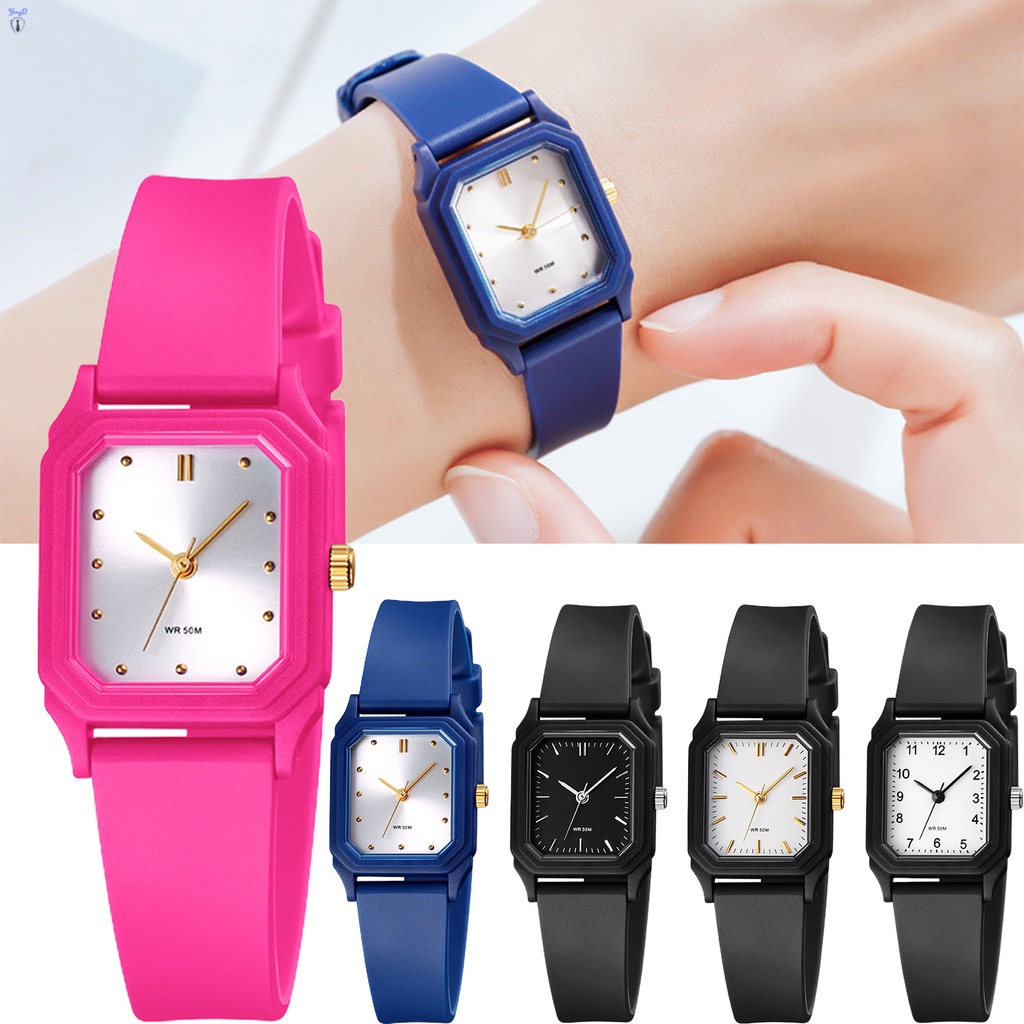 Đồng Hồ Đeo Tay Thể Thao Mặt Thạch Anh Dây Da PU Siêu Mỏng Tối Giản Đa Năng Chống Nước Cho Nam