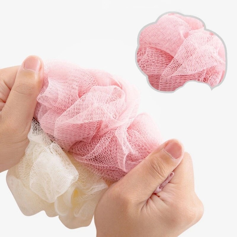 Bông Tắm Hai Màu Mềm Mại Tạo Bọt Làm Sạch Da