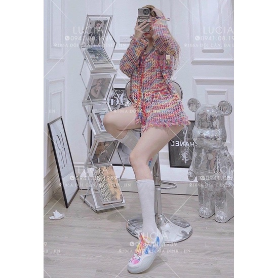 [ CÓ ẢNH THẬT + VIDEO TỰ QUAY ] Áo Cangidan Hot Hit Tua Rua From Rộng Dáng Dài Hàng Quảng Châu Cao Cấp | BigBuy360 - bigbuy360.vn