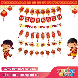 Băng treo trang trí TẾT mừng đón năm mới 2020