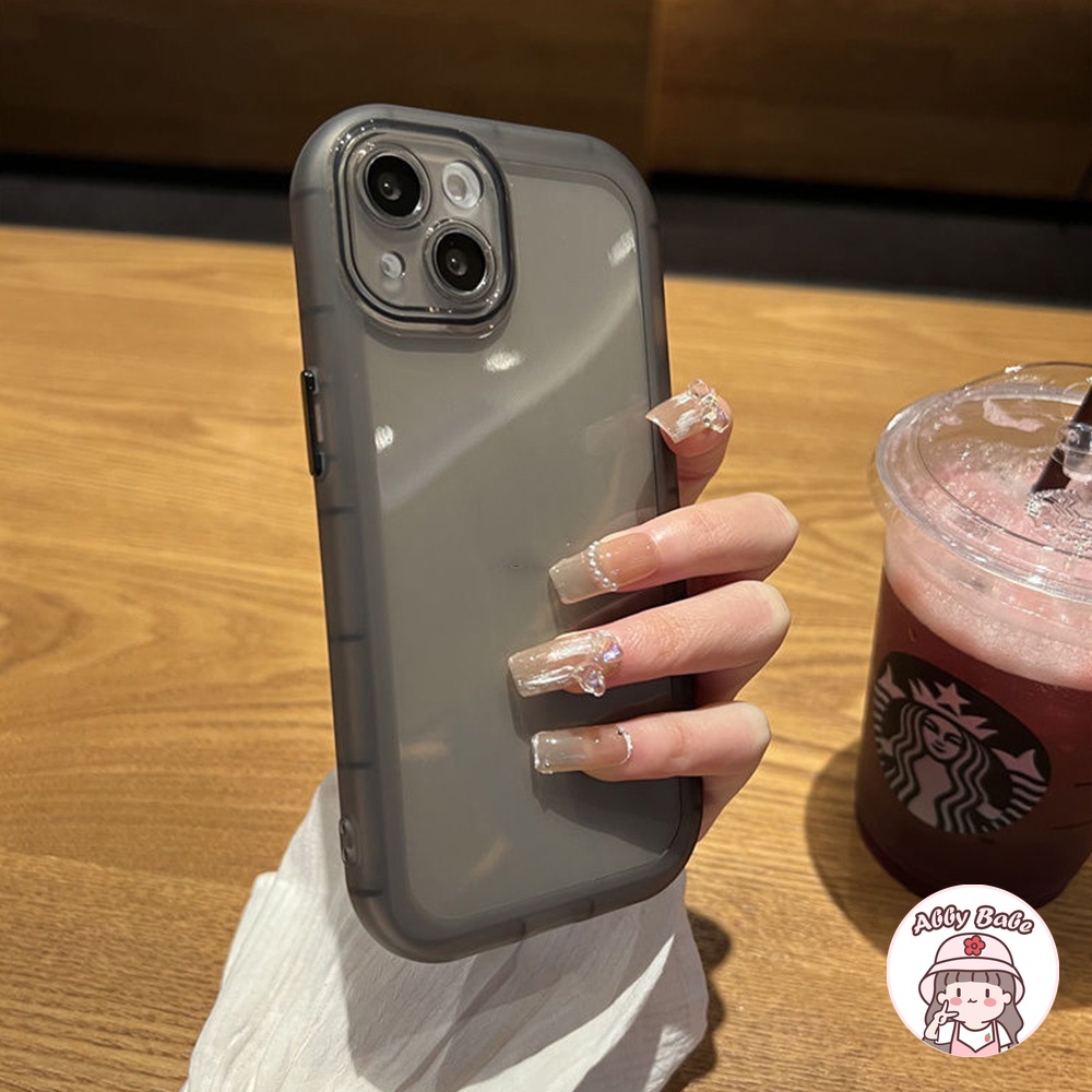 Ốp Điện Thoại TPU Mềm Trong Suốt Chống Sốc Màu Macaron Cho IP 13 12 11 Pro Max X XS XR 8 7 Plus