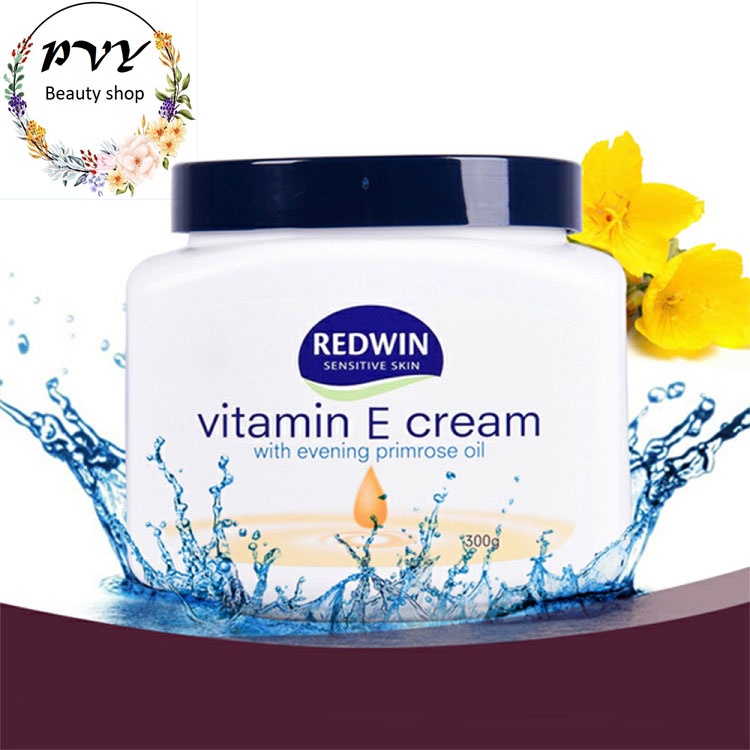 Kem Dưỡng Vitamin E Redwin Úc. Dưỡng Ẩm,  Sáng Da,  Giúp Da Bóng Mượt và Mịn Màng hơn 300g. #Pvy Beauty