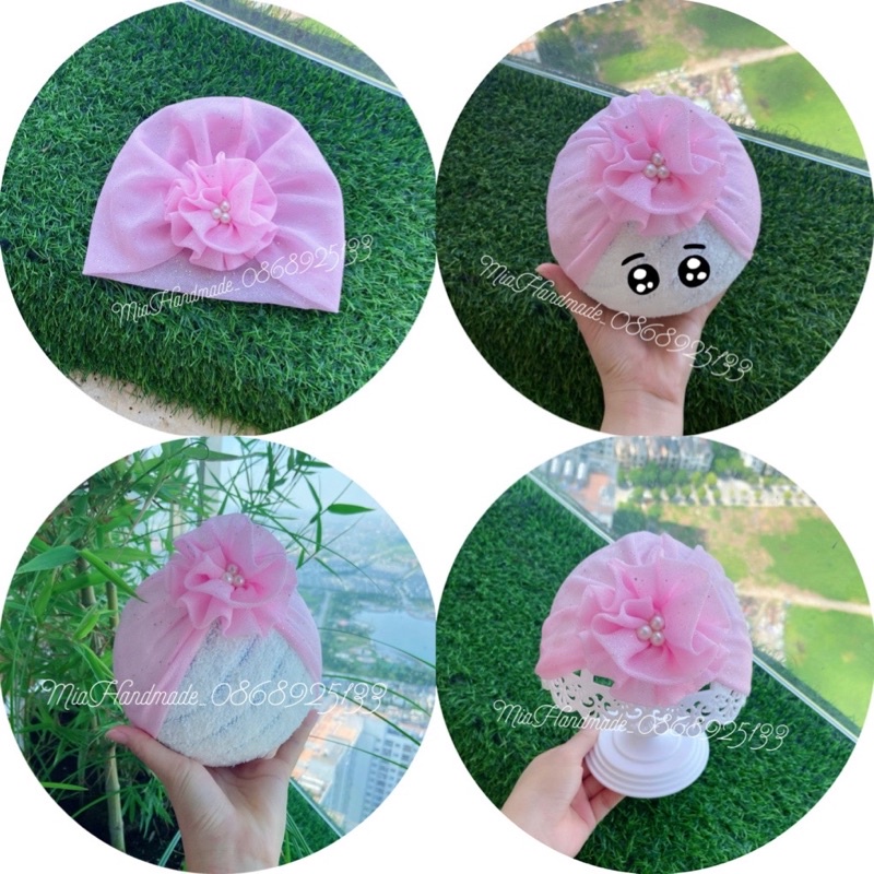 MŨ TUBAN CHO BÉ RẺ ĐẸP - CHẤT COTTON MỀM MỊN - VỪA SÀNH ĐIỆU VỪA CHE THÓP CHO BÉ