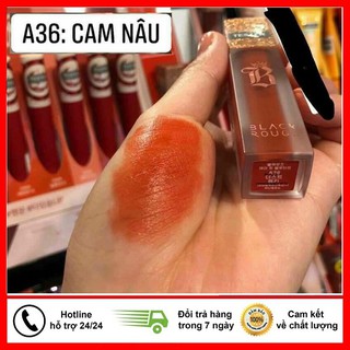 Son Black Rouge Ver 7 A36 Màu Cam Pha Nâu  Hàng Da Công Việt Nam