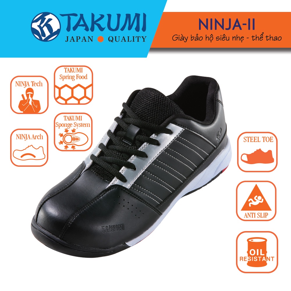 Giày Bảo Hộ Takumi Ninja II Siêu Nhẹ | BigBuy360 - bigbuy360.vn