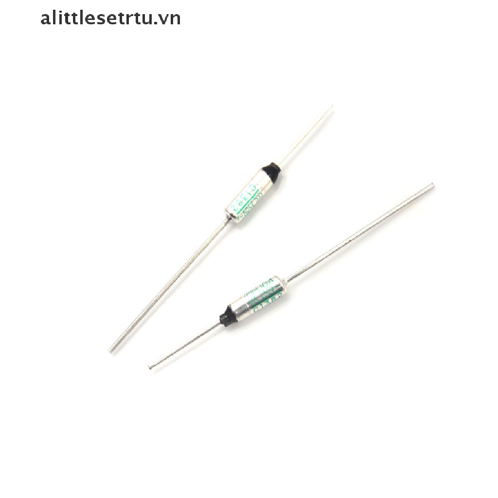 Set 5 Cầu Chì Nhiệt SF129E NEC 133°C 133 Celsius Độ 10A 250V.