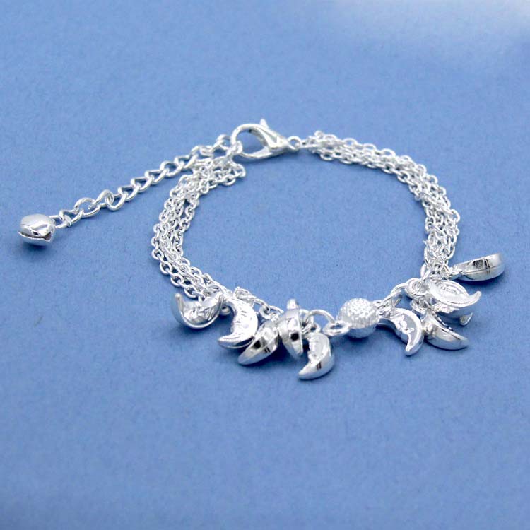 Bán Chạy Vòng Tay Bạc Rỗng Hình Quả Bóng Chuông Cá Tính Cá Tính Cho Bạn Gái