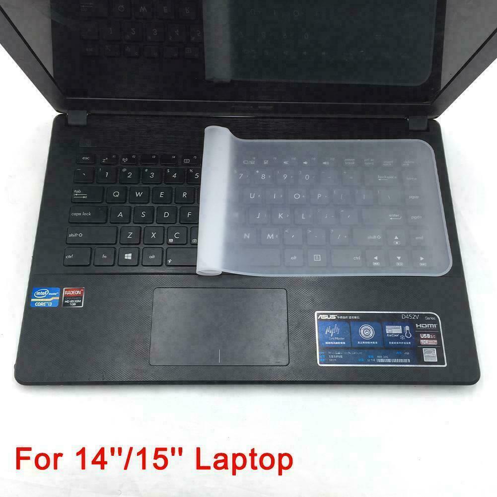 Miếng Dán Bàn Phím Trong Suốt 14 / 15 &quot;cho Macbook Hp Asus Lenovo Dell Huawei Xiaomi Alien