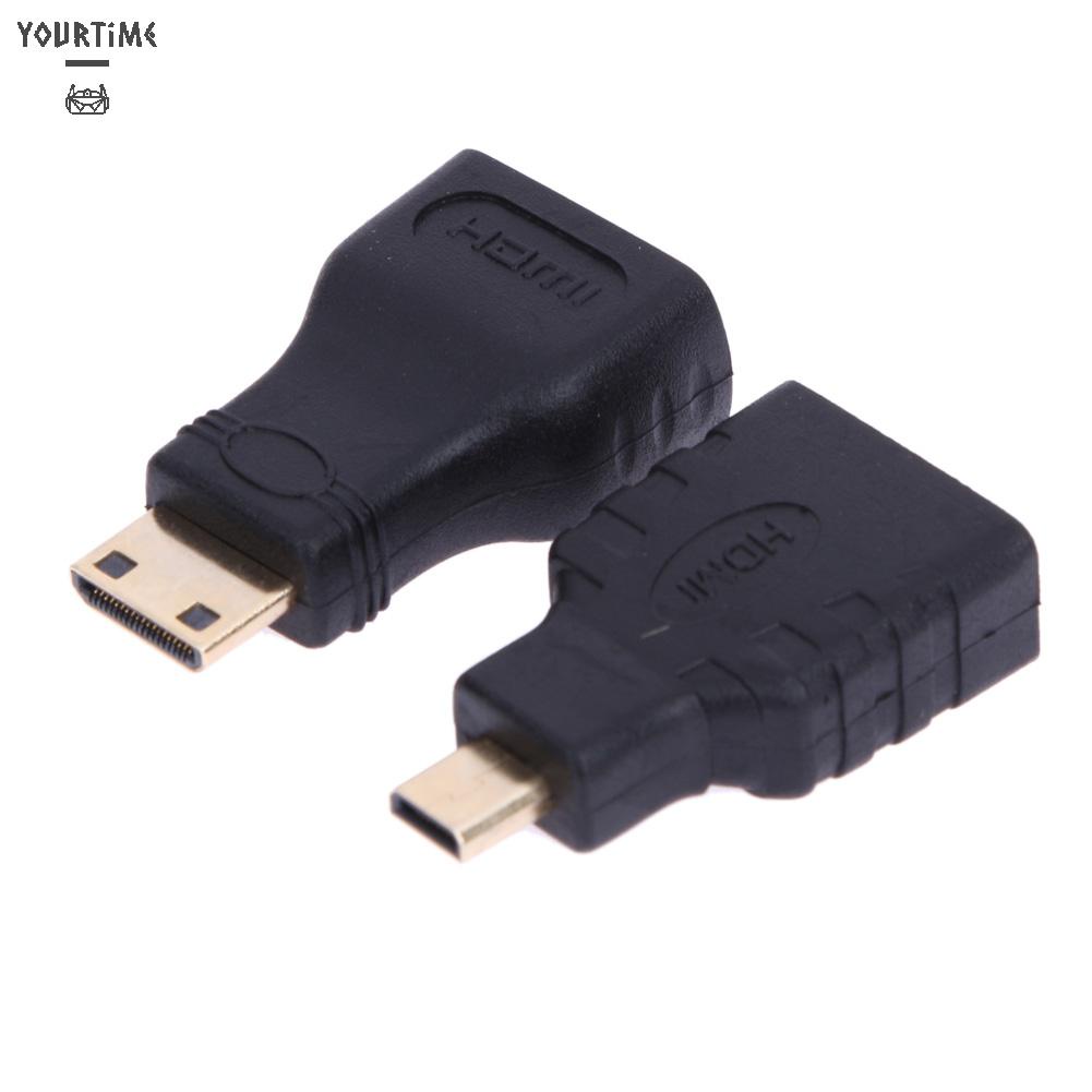 Đầu chuyển đổi cổng Mini HDMI sang cổng Micro HDMI cho HDTV