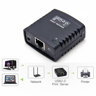 Thiết bị kết nối máy in qua mạng tiện dụng Printer Server MT-UF610