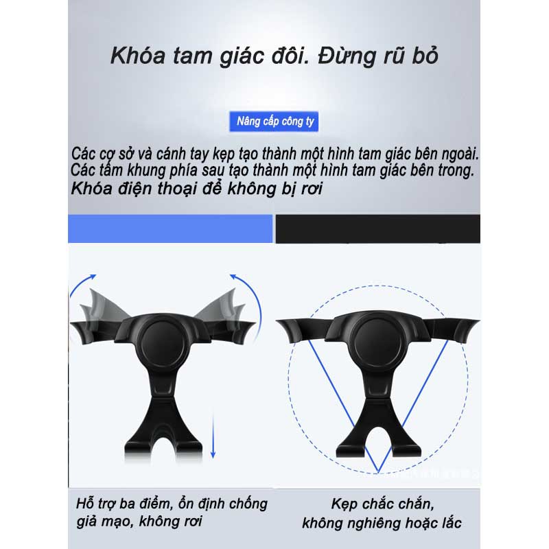 Giá Đỡ Điện Thoại Gắn Lỗ Thông Gió Xe Hơi | BigBuy360 - bigbuy360.vn