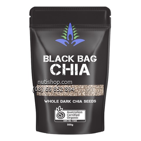 Bán sỉ date mới 2022 - 1 thùng 25 gói chia đen úc Black Bag 500g