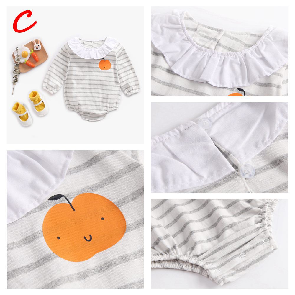 Áo Liền Quần Sanlutoz Cotton Kẻ Sọc Thời Trang Cho Bé Gái