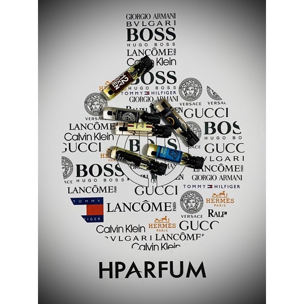 Mẫu thử nước hoa mini nam/nữ mùi ngẫu nhiên, chai chấm 2ml