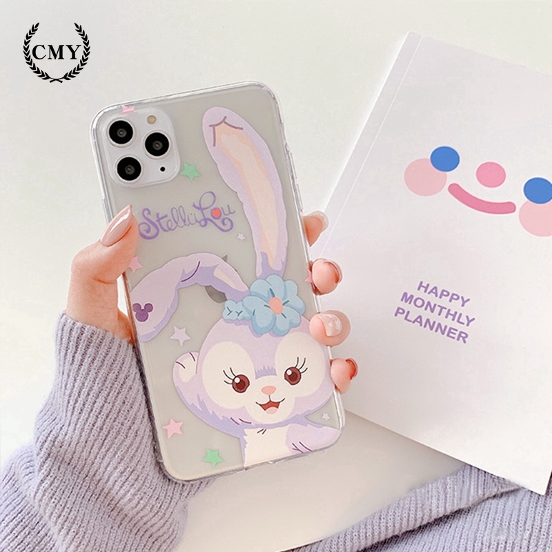 Ốp điện thoại in hình thỏ hoạt hình cho iPhone11/11Pro 11pro Max X XR XS XS MAX 6 7 8 plus SE | BigBuy360 - bigbuy360.vn