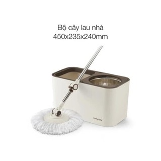Bộ cây lau nhà Dual Bucket LocknLock ETM478