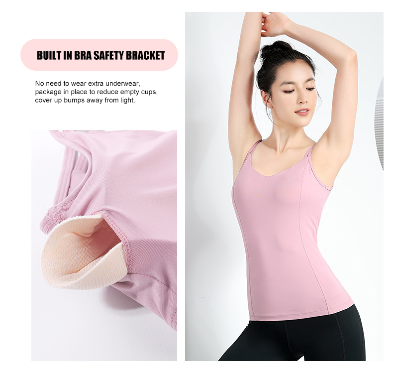 Áo Ngực Thể Thao CAMEL Thiết Kế Có Đệm Ngực Thích Hợp Để Chạy Bộ / Yoga