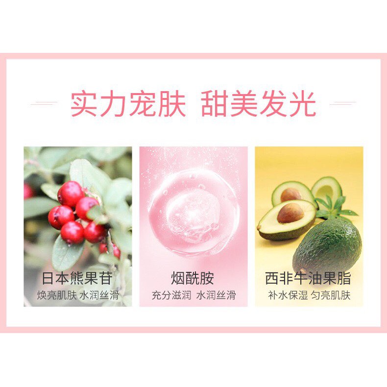 TẨY TẾ BÀO ĐÀO ARBUTIN DƯỠNG TRẮNG HỒNG LÀN DA TRAVEL SIZE 3G