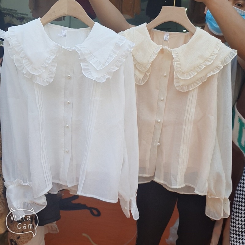 Áo sơ mi tơ 2 lớp
