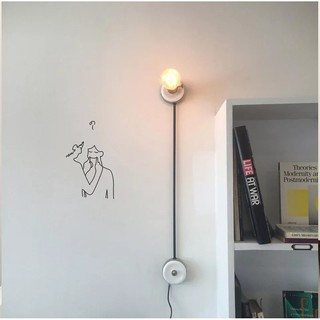 Miếng Dán Tường Hình Thú Cưng Phong Cách Hàn Nhật Trang Trí Cho Nhà Hàng/Phòng Ngủ