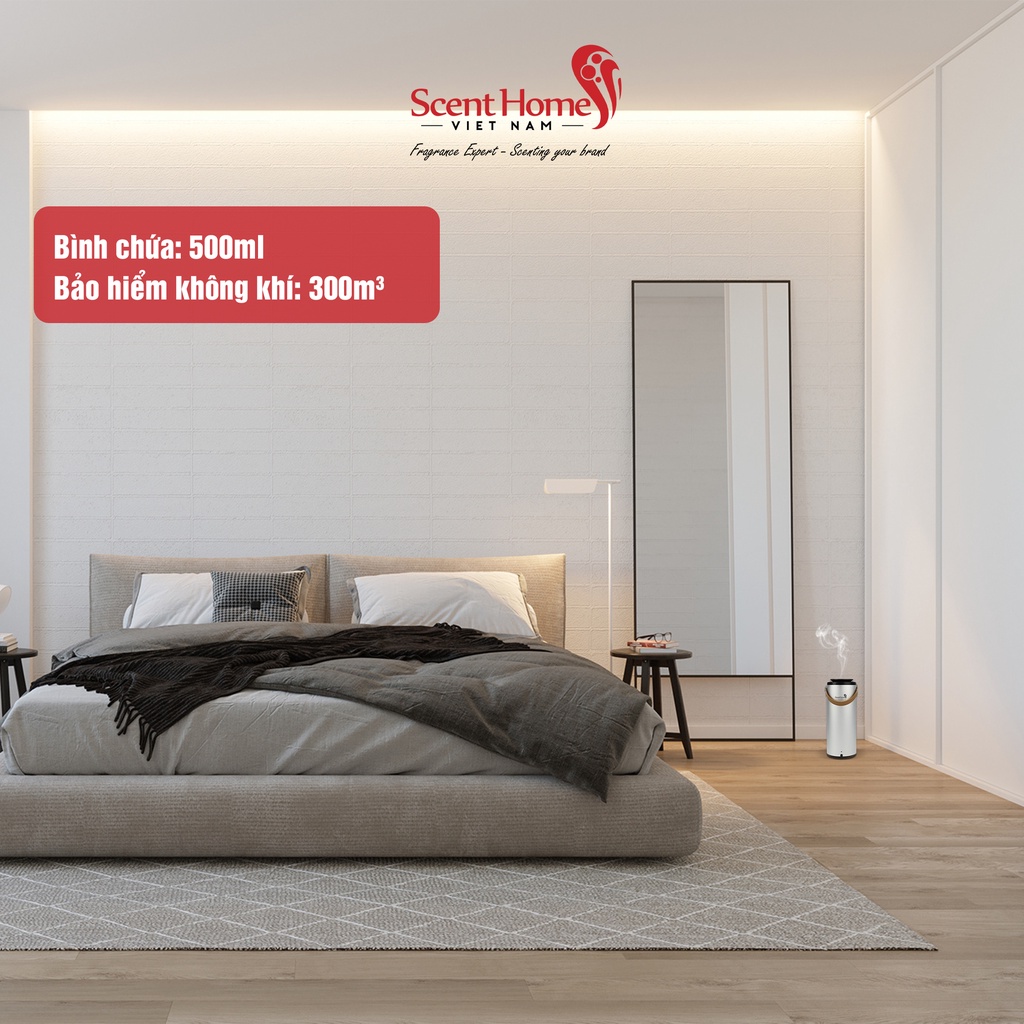 [Chính hãng] Máy tạo hương thơm pin sạc Scent Homes (SH-ULTRA S) dành cho văn phòng, nhà hàng, khách sạn cao cấp