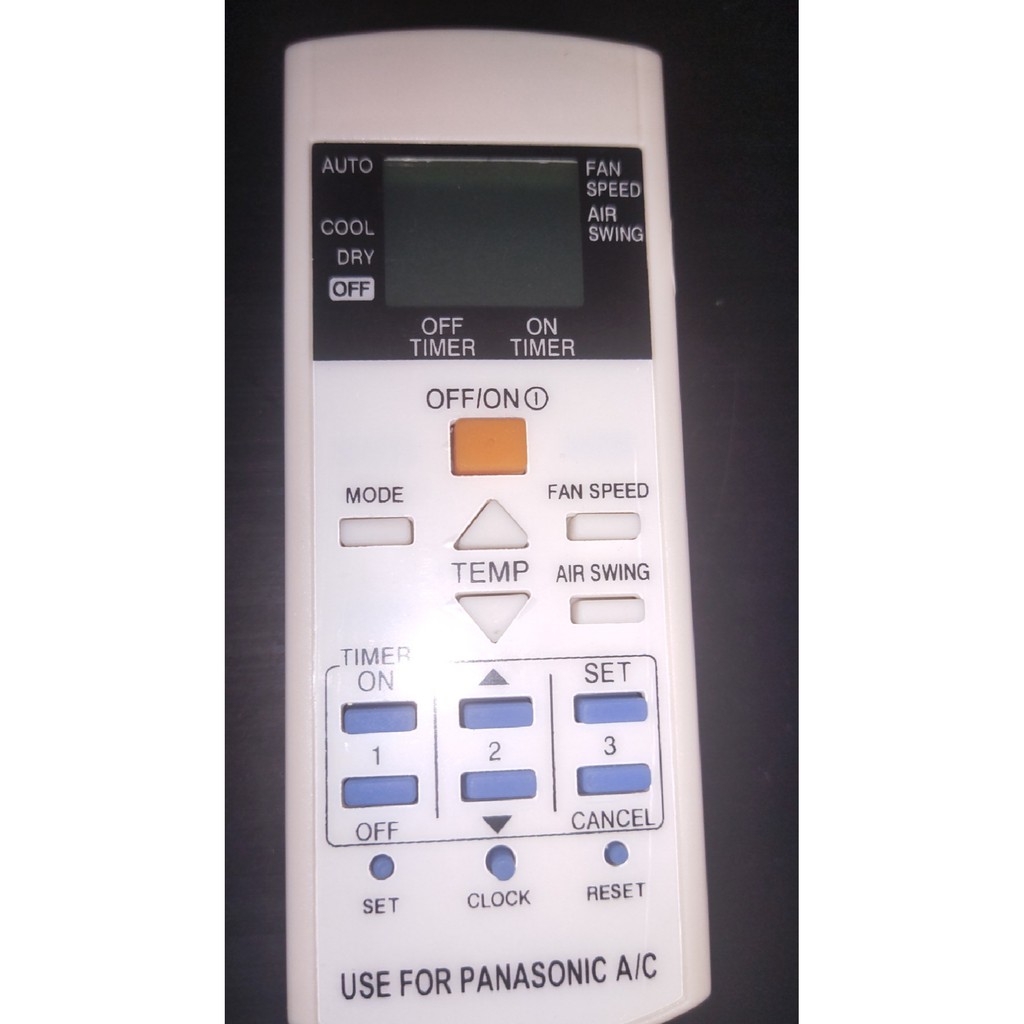 REMOTE ĐIỀU KHIỂN MÁY LẠNH PANASONIC A75C3297 - ĐIỀU KHIỂN ĐIỀU HÒA PANASONIC -  (KHÔNG INVERTER)