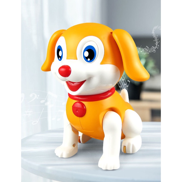 Chú chó mô hình phát nhạc vui nhộn, chú chó đồ chơi dễ thương