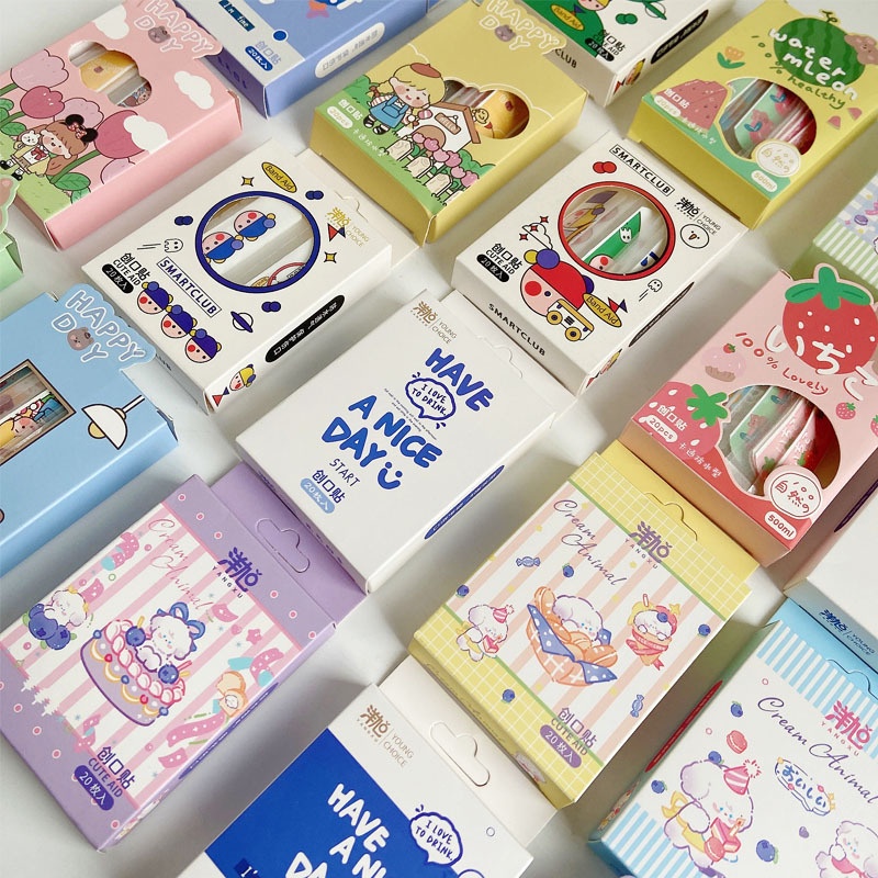 Hộp 20 miếng Urgo băng keo cá nhân cute